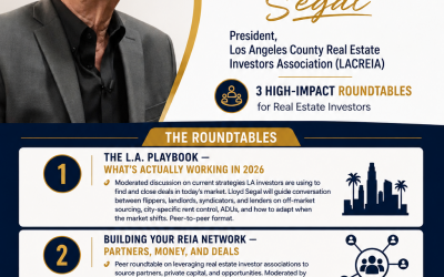 Meet Your Moderator: Lloyd Segal, President of LACREIA