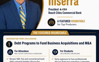 Meet Our Keynote: Thomas J. Inserra, President & CEO, Beach Cities Commercial Bank